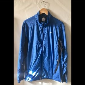 Nike Windbreaker Jacket Blue Size Large